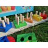 Puzzle Sorter MONTESSORI drevené 29,5x6,5x5,5 cm VYPR