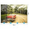 Fototapeta 3D samochod retro Kuba 368x254 F00110 Orientacja pozioma