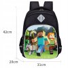 Trojwarstwowy plecak dzieciecy Minecraft Wielkosc duza mieszczaca A4