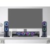 GLOSNIKI BLUETOOTH SOUNDBAR 2 0 USB LED RGB 2w1 Moc szczytowa 6 W