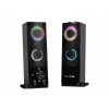 GLOSNIKI BLUETOOTH SOUNDBAR 2 0 USB LED RGB 2w1 Kolor czarny