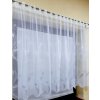 Firana firanka gotowa prosta zakard szara 250x90cm EAN GTIN 5906363691662