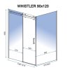 ROHOVÁ SPRCHOVÁ KABÍNA Whistler 90x120 8mm Rea_7