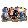 Naklejka plakat na sciane LEGO NINJAGO 120x74 cm