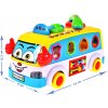 EDUKACYJNY INTERAKTYWNY AUTOBUS SORTER KLOCKI JEZDZI MUZYKA SWIETA PREZENT Kod producenta 2201N
