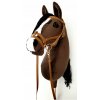 Kôň na paličke Hobby Horse Large A3 tmavo HNEDÝ