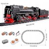 Stavebnica parnej lokomotívy MoldKing Motor Forward 1 511 ks VYPR