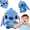 Maskot Lilo a Stitch plyšový 35 cm MODRÝ