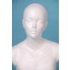 Manekin Korpus Tors styropianowy damski z glowa 34 Kolor bialy