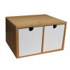 MINI BAMBOO ZÁSUVKY SKRINE MALÝ ORGANIZÁTOR_2