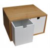 MINI BAMBOO ZÁSUVKY SKRINE MALÝ ORGANIZÁTOR_5