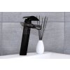 Čierny faucet do kúpeľne WODOSPAD_7
