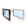 ACO OKNO GOSPODARCZE UCHYLNE 80 X 60 BRAZ PVC Marka ACO
