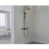 PANEL Sprcha s dažďovou sprchou SLIM BLACK set_1