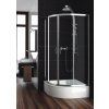 Santo, polkruhový sklenený, 80 cm sprchovací kút so sprchovou vaničkou_1