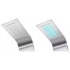 LED SPRCHOVÝ PANEL Nerezový vodopád SILVER_5