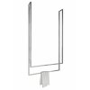 Stropný vešiak na uteráky DOUBLE chróm L_1