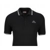 Polokošeľa s krátkym rukávom Kappa 6 XL 100% bavlna BLACK VYPR