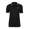 Polokošeľa s krátkym rukávom Kappa 6 XL 100% bavlna BLACK VYPR