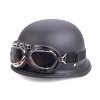 KASK HELM NIEMIECKI WETERAN RETRO GOGLE XL