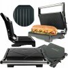 OPIEKACZ DO KANAPEK PANINI TOSTER ROZKLADANY GRILL 2w1 NON STICK Duzy XXL