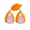 MASKOTKA PLUSZAK KROLIK MARCHEWKA USZY 2w1 KROLICZEK Marka Toys
