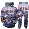 DRES 3D NINJAGO JAY BLUZA SPODNIE ROZMIARY WZORY