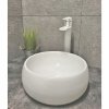 Keramické umývadlo na dosku, okrúhle, vysoké 40 cm_3