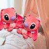 Maskot Lilo a Stitch Pink Large XXL plyšový 50 cm RUŽOVÝ