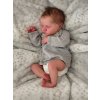 Bábika Reborn realistické dieťa 48 cm silikónová CHLAPEC
