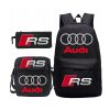 Školská taška - batoh AUDI set