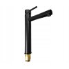 Vysoký čierny umývadlový kohútikový kohútik_2