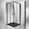 Sprchový kút PUNTO CZARNA 80x80 výsuvný_2