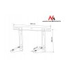 Držiak pre klimatizáciu 450 mm do 100 kg MC-622 VYPR
