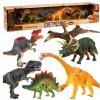 Veľká sada pohyblivých figúrok Dinosaurus 6 ks VYPR