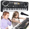 Elektrické klávesy Keyboard + mikrofon