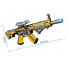 Veľký guľomet na batérie pre deti VYPR