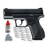 Vzduchová pištoľ Umarex XBG 4,5 mm+1 500 BB peliet+20 ks CO2 kapsúl