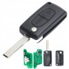 KLUCZYK PILOT Z ELEKTRONIKA PEUGEOT 207 307 308 407 607 Citroen C2C3C4C5C6