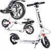 Hulajnoga Urban Scooter Biala Czarna 2 Kolka Hamulec Tarczowy Skladana