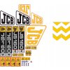 JCB JS160 W NAKLEJKI NAKLEJKI