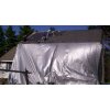 Krycia plachta - Plachta strieborná - hnedá 6x10m 210g hrubá_5