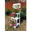 Stojan na kvety - Veľký stojan na kvety, drevený stojan, 150 cm_1
