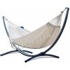 Hojdacia sieť hamak -  POTENZA Rám 220KG + Hammock Santia XL 220x160 ECRU_2