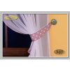 HOTOVÉ ZÁCLONY VOILE POLKA dot 300x180 HIT !!! F-35_3