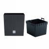 Kvetináč na terasu - Kvetináč RATO LOW DRTS400L 40x40x40,8cm antracit_2