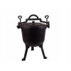Kotlík na guláš - Kanvica Cast Iron Pot smalt Fighter 11 l_8