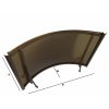 Strieška dverí. Arch Canopy 160x120 AluLity_0