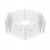 Gabión - GABION Šesťhranný GABIONOVÝ HRNEC 160x140x50 cm_2