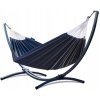 Hojdacia sieť hamak -  POTENZA Rám 220KG + Hammock Roma XL 220x160 grafit_2